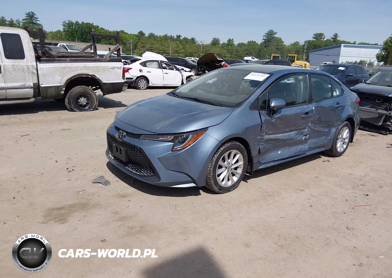 2022 Toyota Corolla Le VIN:JTDVPMAE1NJ212264 - 2