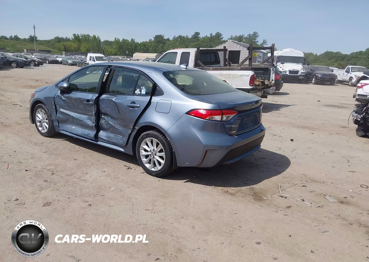 2022 Toyota Corolla Le VIN:JTDVPMAE1NJ212264 - 3