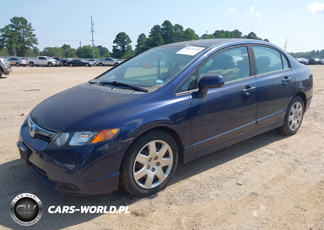 2008 Honda Civic Lx VIN:1HGFA16528L006278 - 2