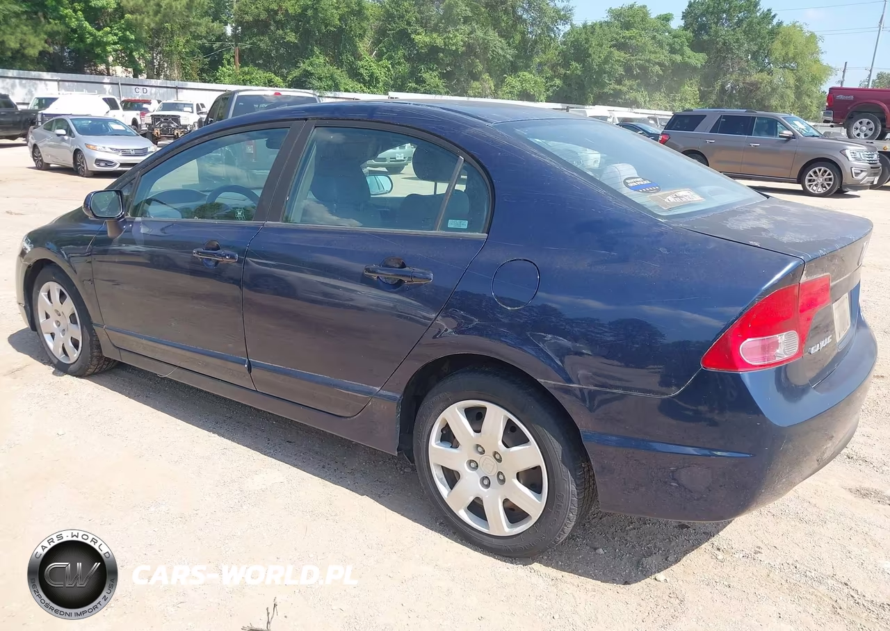 2008 Honda Civic Lx VIN:1HGFA16528L006278 - 3