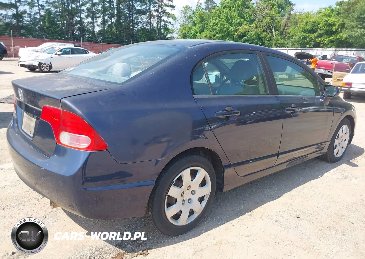 2008 Honda Civic Lx VIN:1HGFA16528L006278 - 4