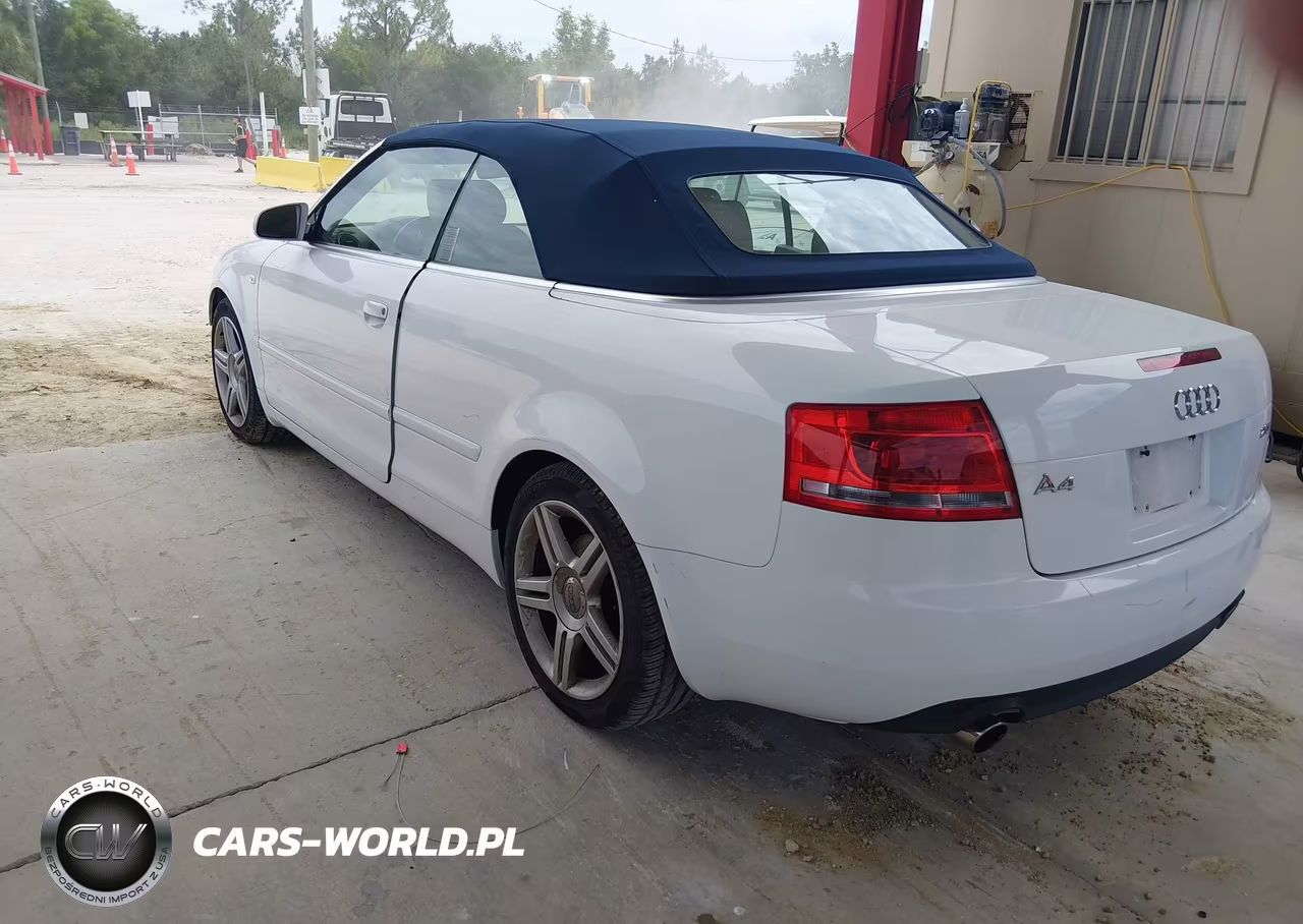 2007 Audi A4 2.0T VIN:WAUAF48H77K017782 - 3