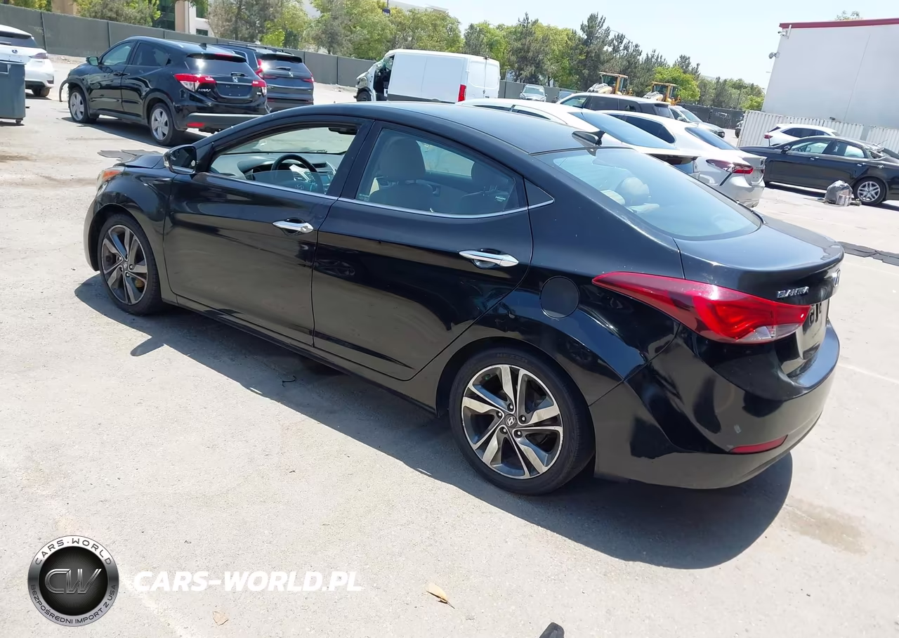 2015 Hyundai Elantra Limited VIN:KMHDH4AE7FU437759 - 3