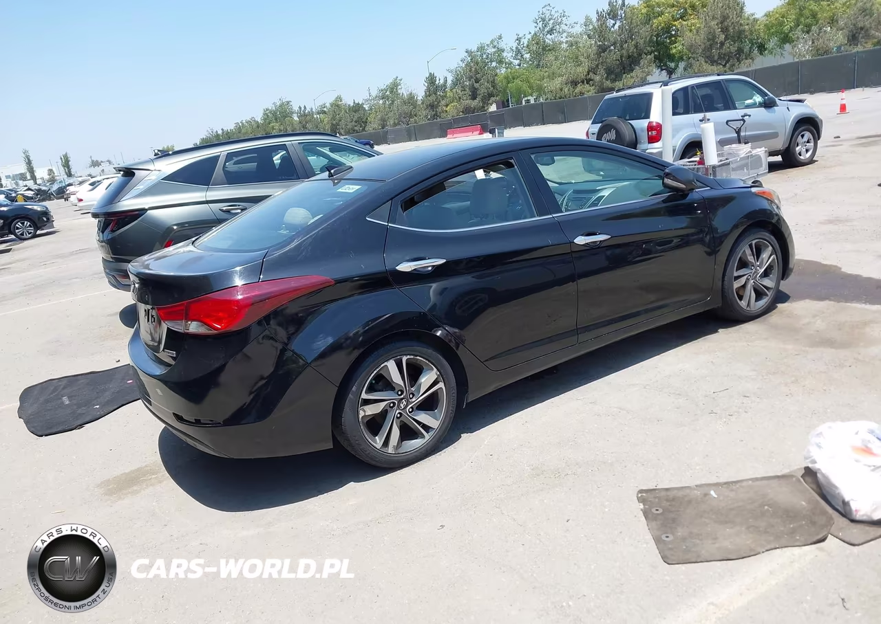2015 Hyundai Elantra Limited VIN:KMHDH4AE7FU437759 - 4