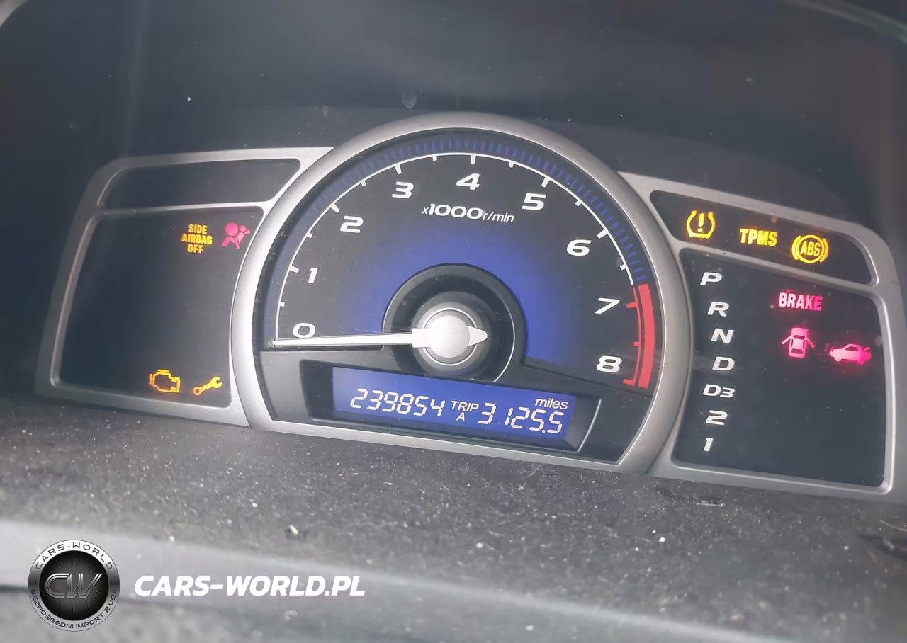 2008 Honda Civic Ex VIN:2HGFG12838H542104 - 7