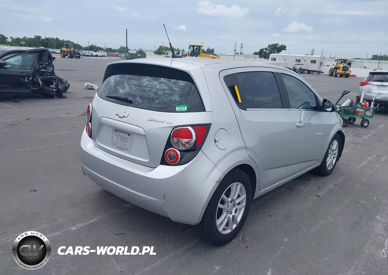 2012 Chevrolet Sonic 2Lt VIN:1G1JC6SH7C4195344 - 4