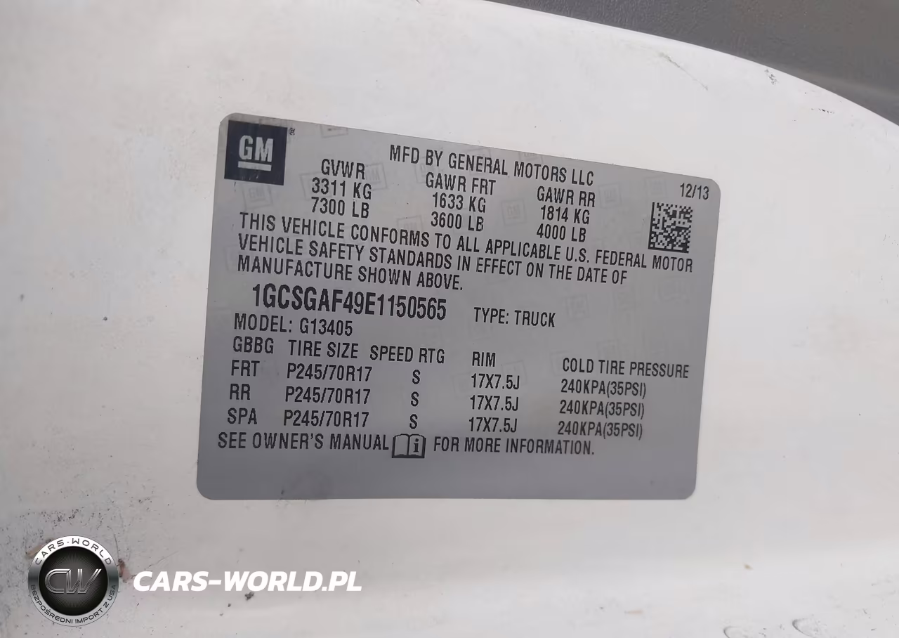2014 Chevrolet Express 1500 Work Van VIN:1GCSGAF49E1150565 - 9