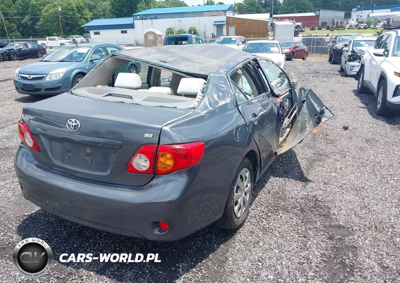 2009 Toyota Corolla Le VIN:JTDBL40E999073301 - 4