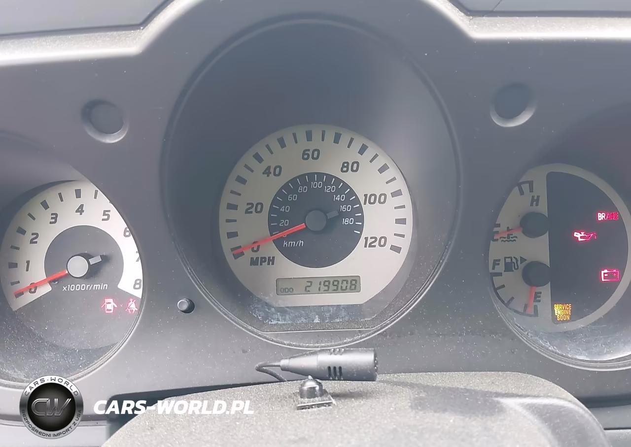 2004 Nissan Xterra Xe VIN:5N1ED28T64C605533 - 7