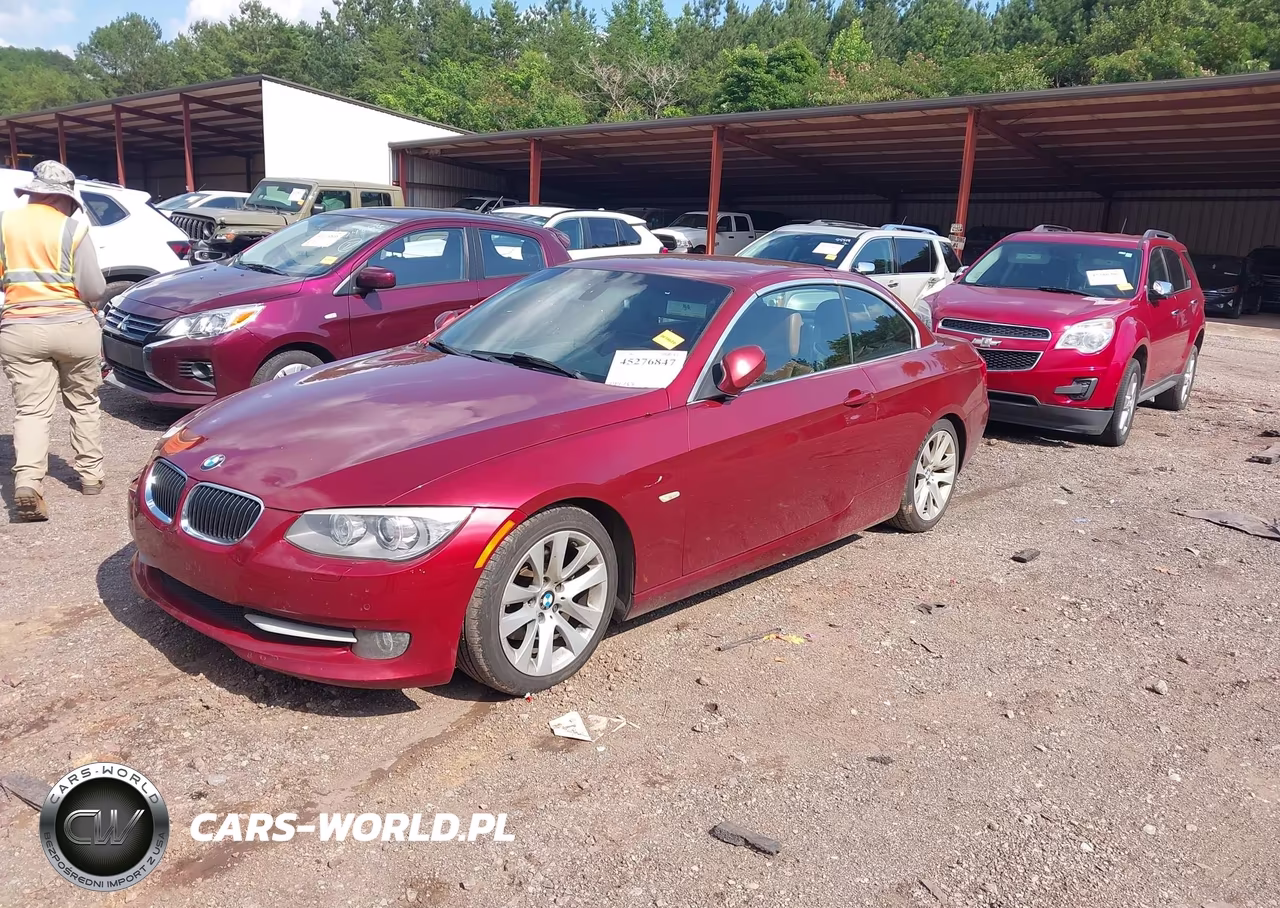 2013 BMW 328I VIN:WBADW7C58DE732415 - 2