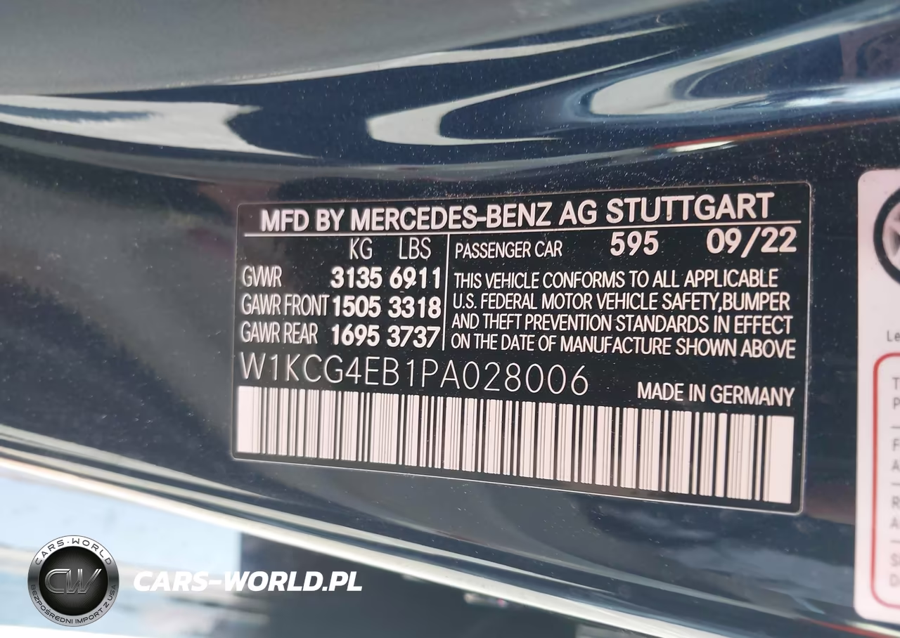 2023 Mercedes-Benz Eqs 580 4Matic VIN:W1KCG4EB1PA028006 - 9