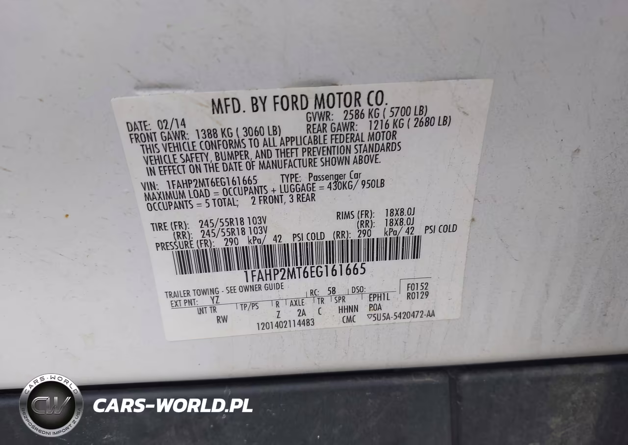 2014 Ford Police Interceptor VIN:1FAHP2MT6EG161665 - 9
