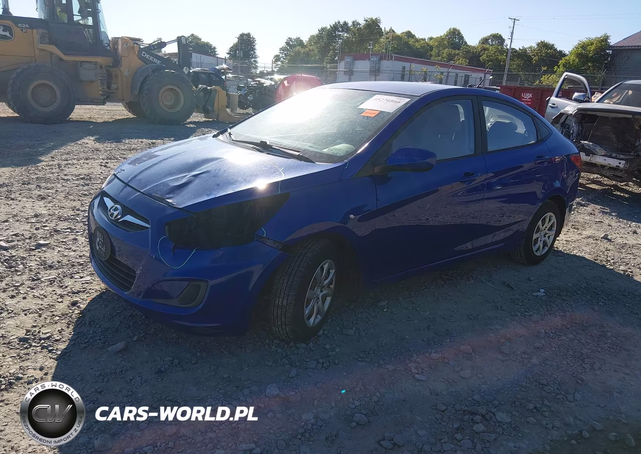 2014 Hyundai Accent Gls VIN:KMHCT4AE2EU756057 - 2