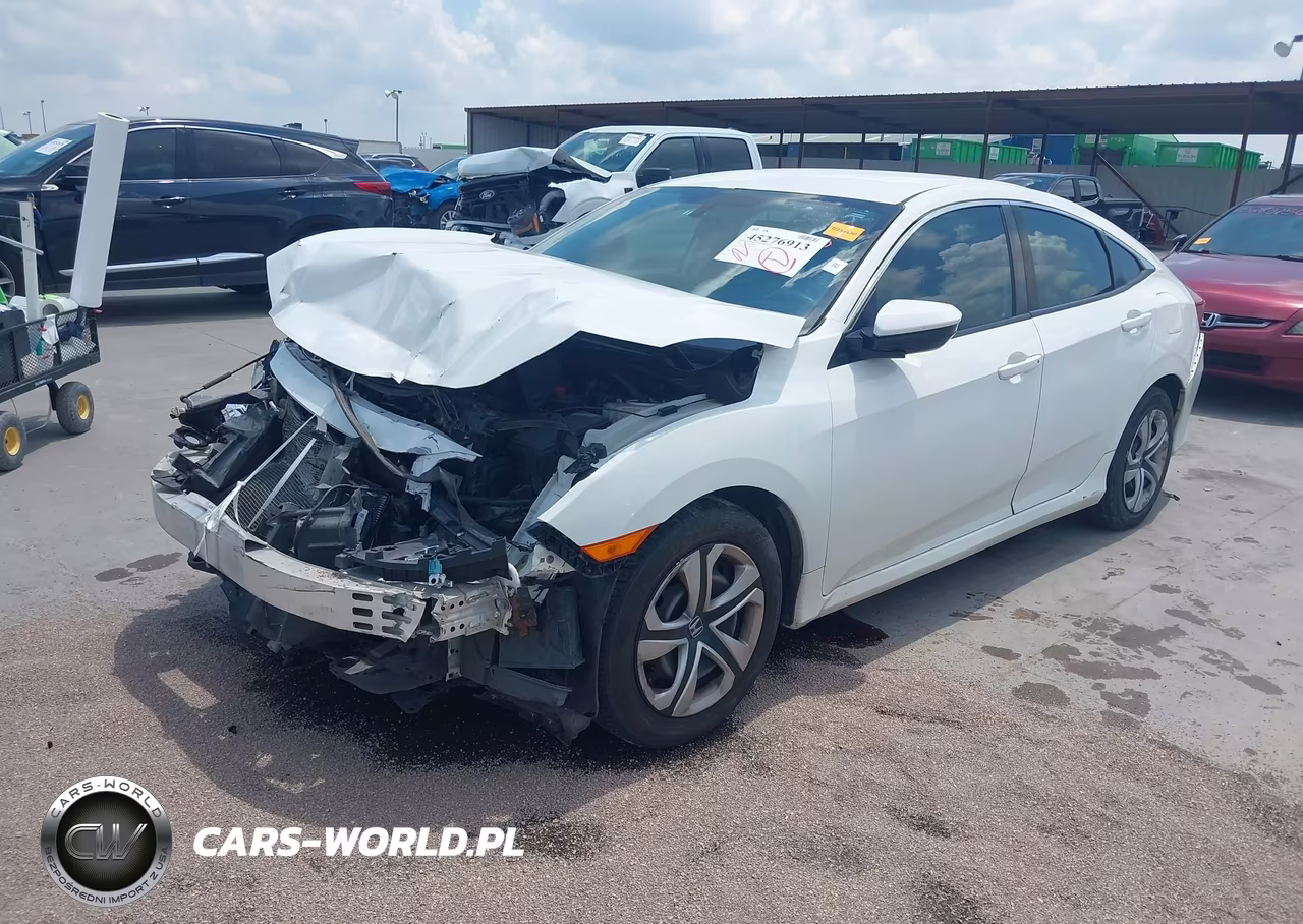 2016 Honda Civic Lx VIN:19XFC2F59GE012858 - 2