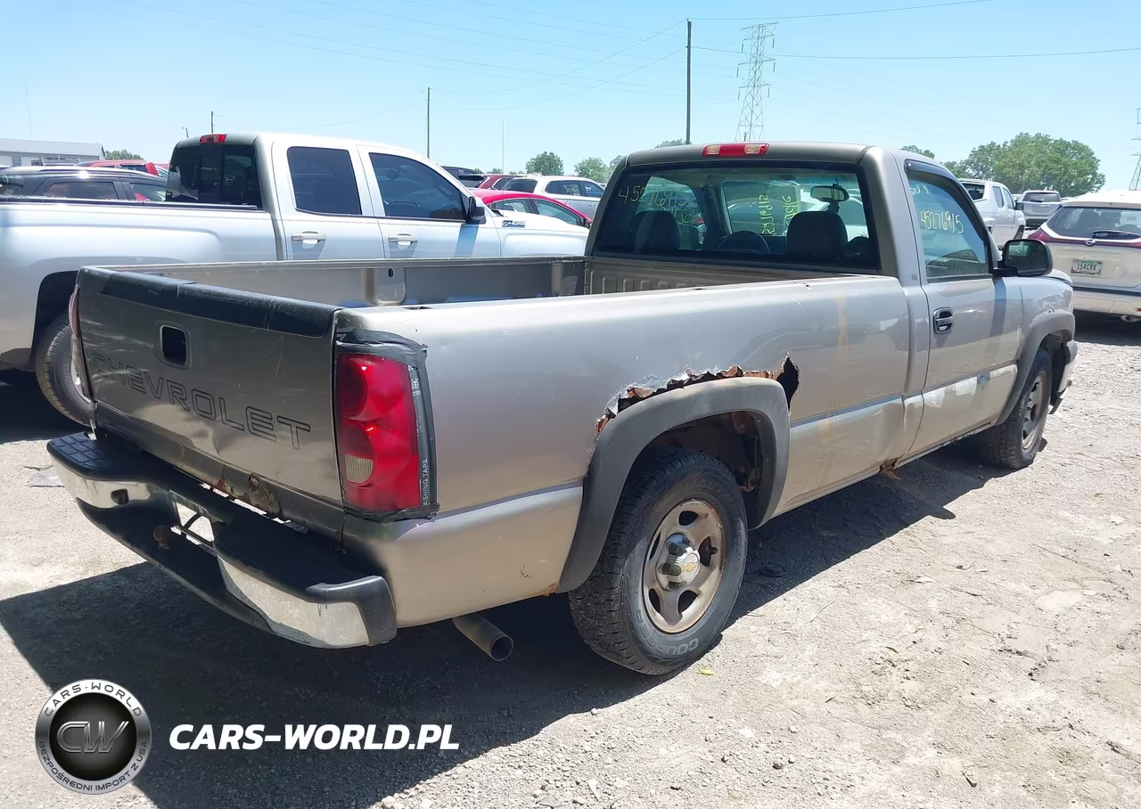 2003 Chevrolet Silverado 1500 Work Truck VIN:1GCEC14X93Z271584 - 4