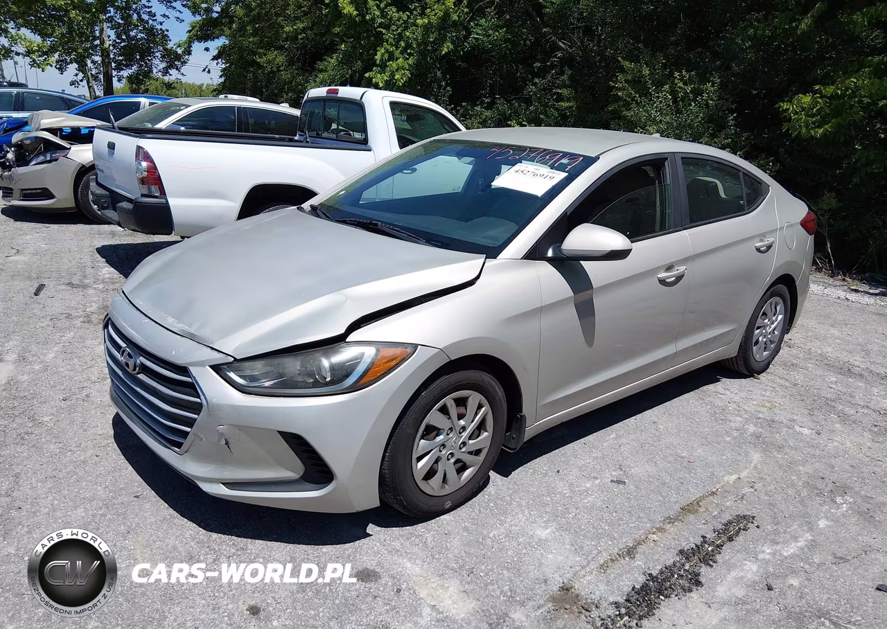 2017 Hyundai Elantra Se VIN:KMHD74LF7HU376750 - 2