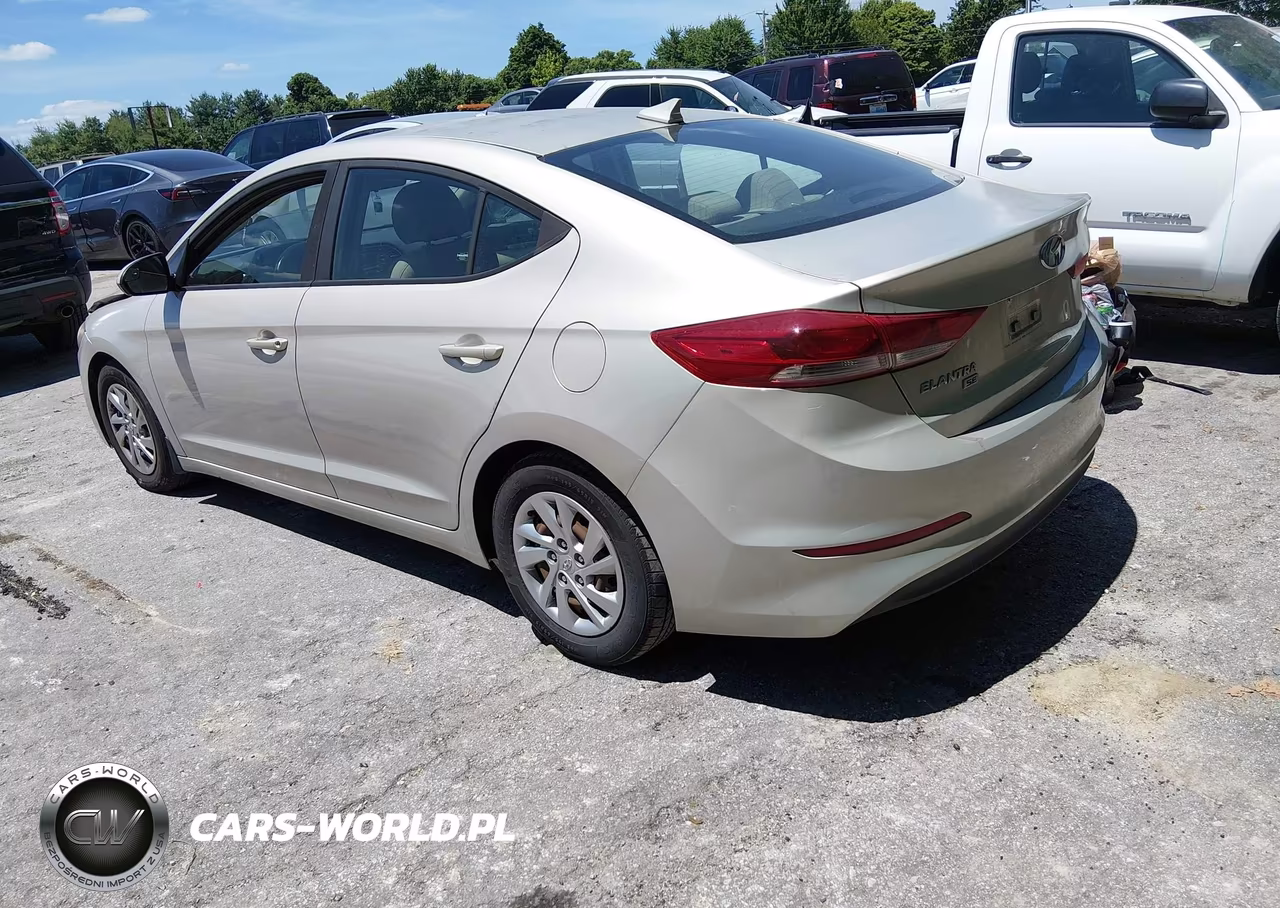 2017 Hyundai Elantra Se VIN:KMHD74LF7HU376750 - 3