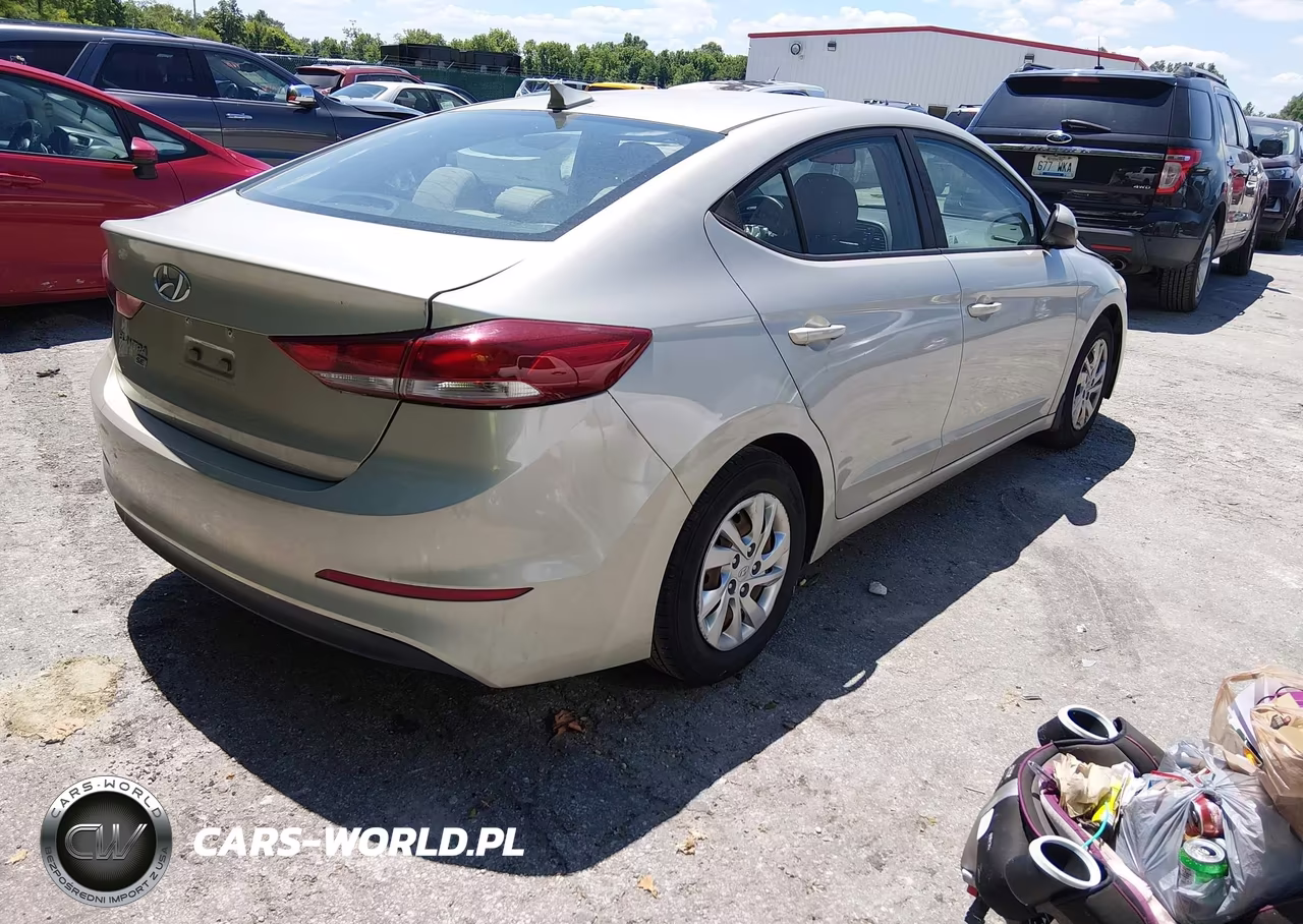 2017 Hyundai Elantra Se VIN:KMHD74LF7HU376750 - 4
