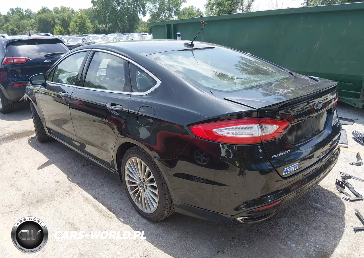 2015 Ford Fusion Titanium VIN:3FA6P0K93FR267813 - 3