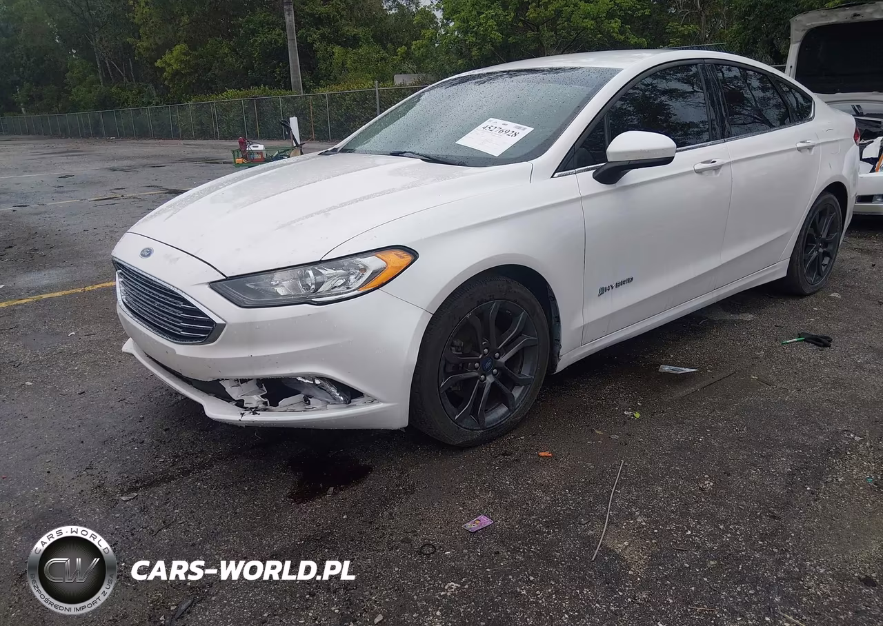 2018 Ford Fusion Hybrid Se VIN:3FA6P0LU9JR107236 - 2