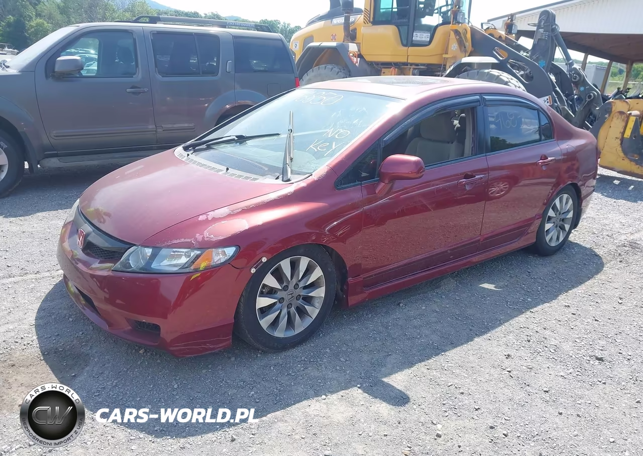 2009 Honda Civic Ex VIN:2HGFA15849H505349 - 2