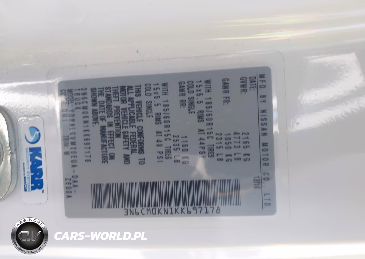 2019 Nissan Nv200 Sv VIN:3N6CM0KN1KK697178 - 9