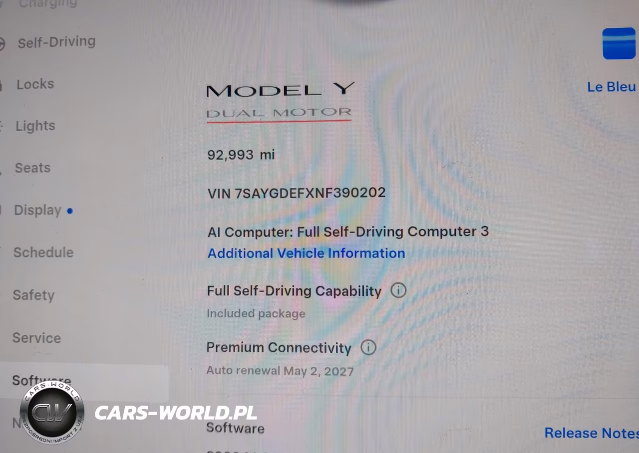 2022 Tesla Model Y Performance Dual Motor All-Wheel Drive VIN:7SAYGDEFXNF390202 - 16
