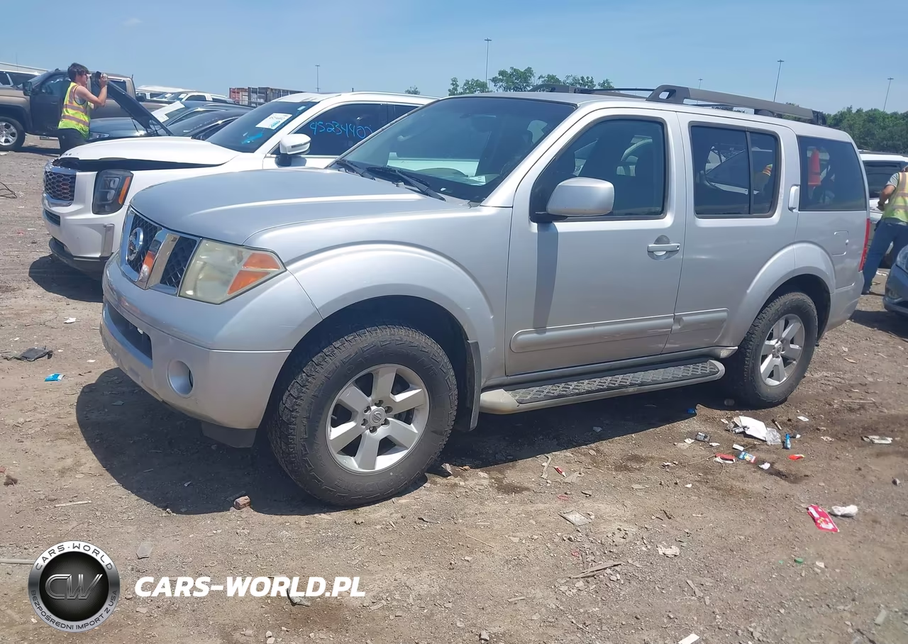 2008 Nissan Pathfinder Se VIN:5N1AR18B18C666487 - 2