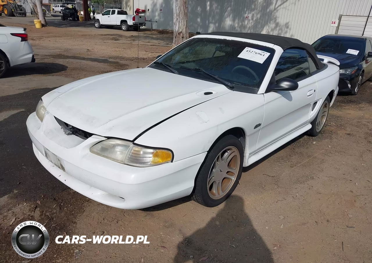 1997 Ford Mustang Gt VIN:1FALP45X6VF143387 - 2