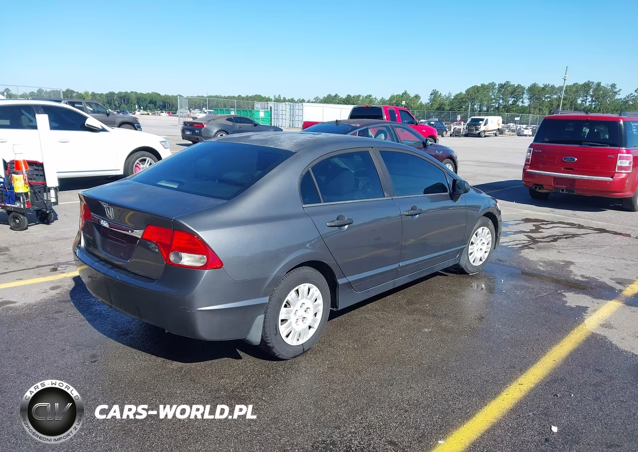2009 Honda Civic Vp VIN:2HGFA16379H334440 - 4