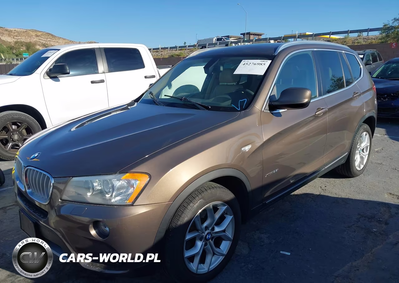 2014 BMW X3 xDrive35I VIN:5UXWX7C50E0E76554 - 2