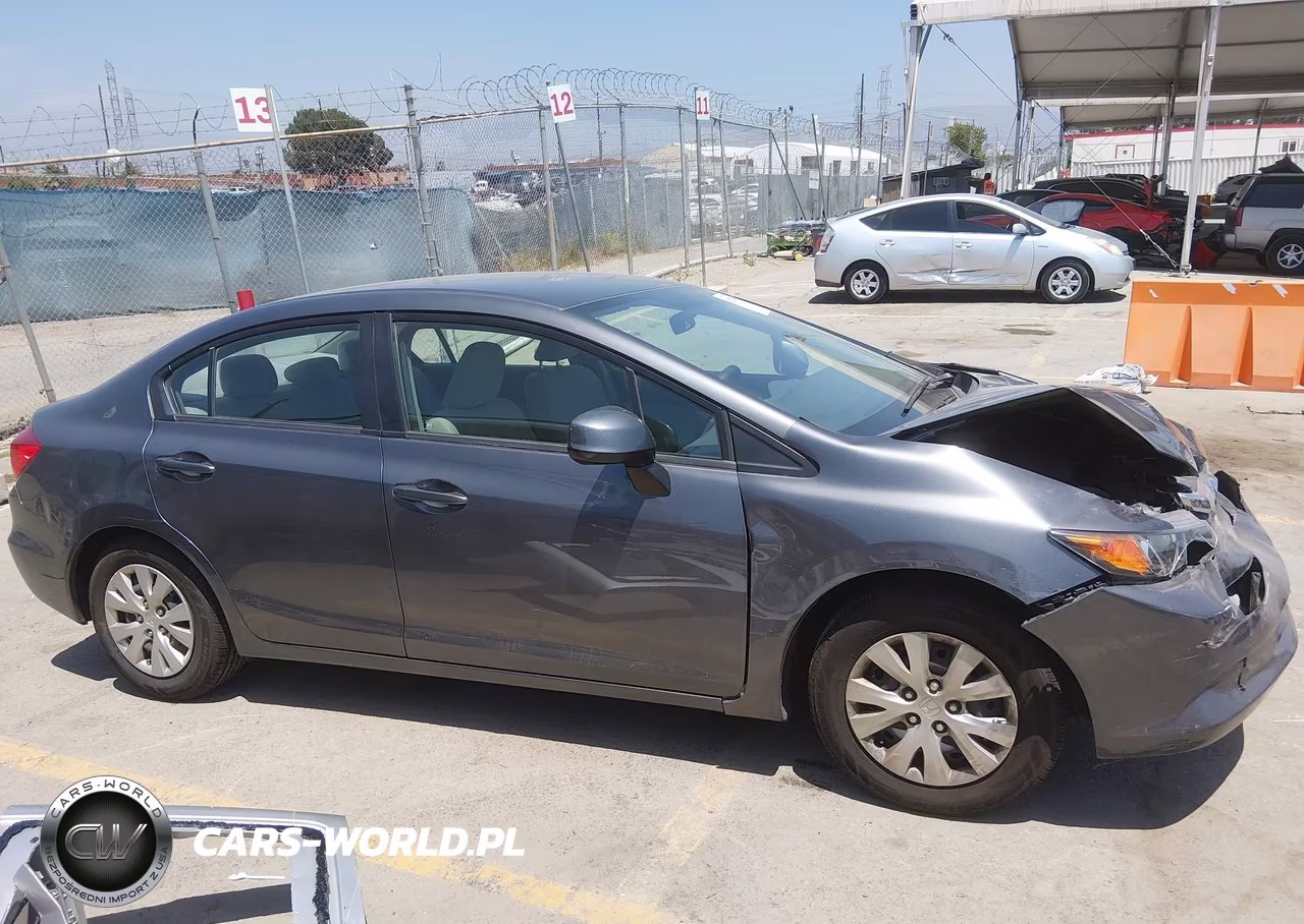 2012 Honda Civic Lx VIN:19XFB2F54CE346339 - 13