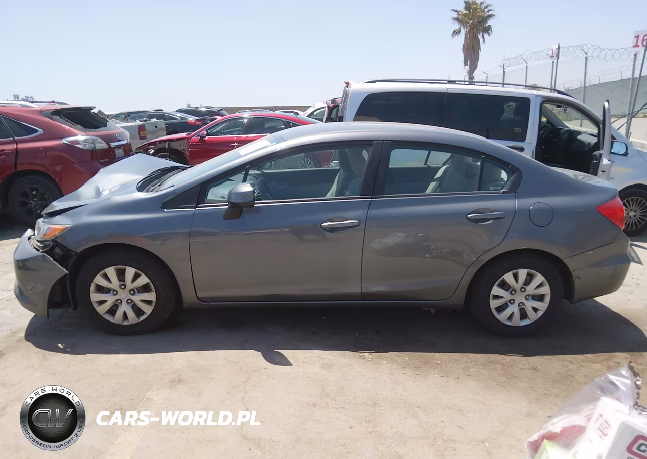 2012 Honda Civic Lx VIN:19XFB2F54CE346339 - 14