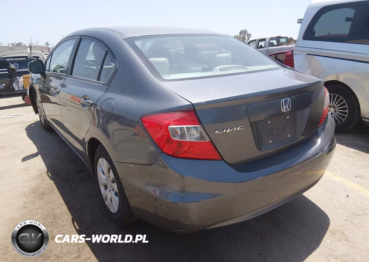 2012 Honda Civic Lx VIN:19XFB2F54CE346339 - 3