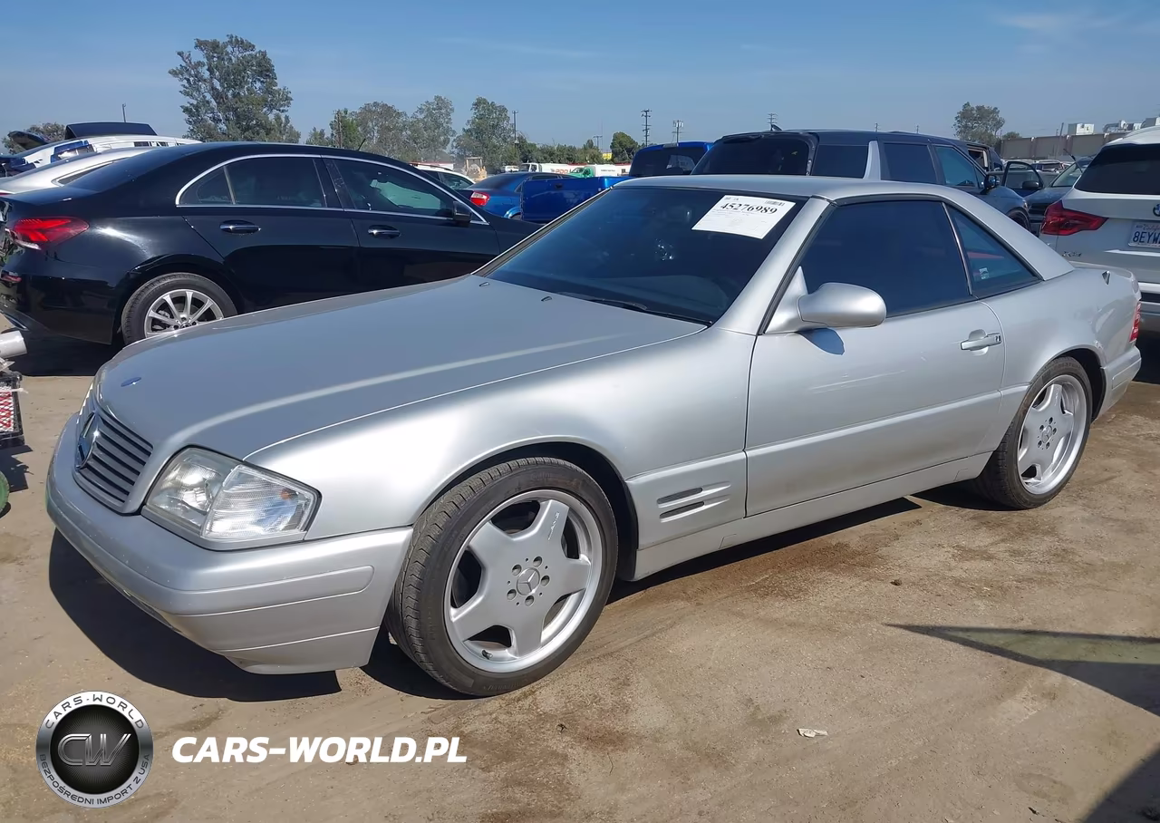 1999 Mercedes-Benz Sl 500 VIN:WDBFA68F9XF180636 - 2