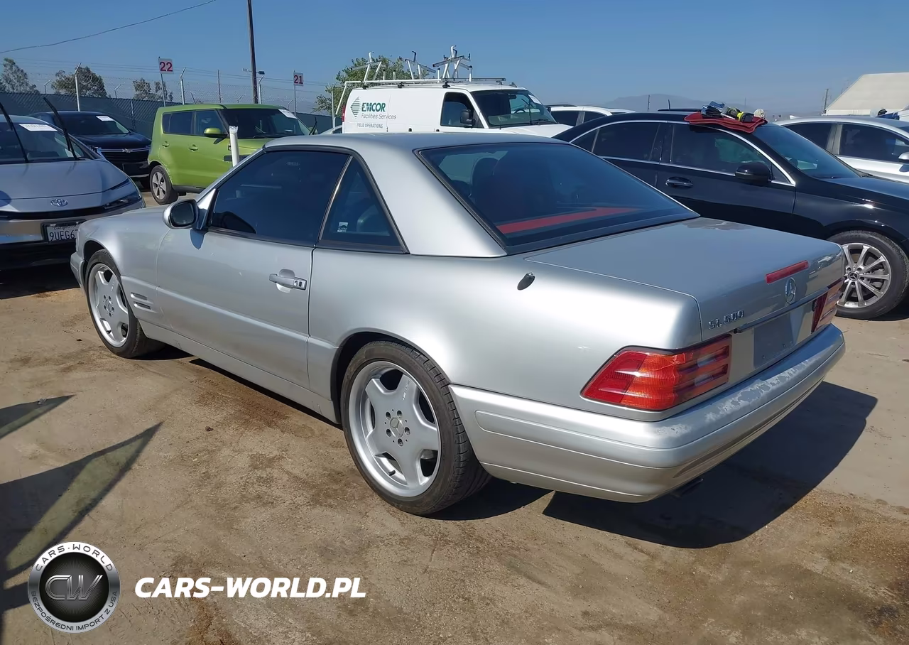1999 Mercedes-Benz Sl 500 VIN:WDBFA68F9XF180636 - 3
