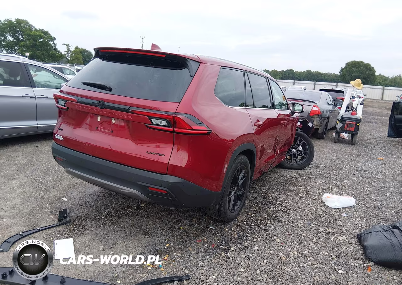 2025 Toyota Grand Highlander Limited VIN:5TDAAAB50SS086930 - 4