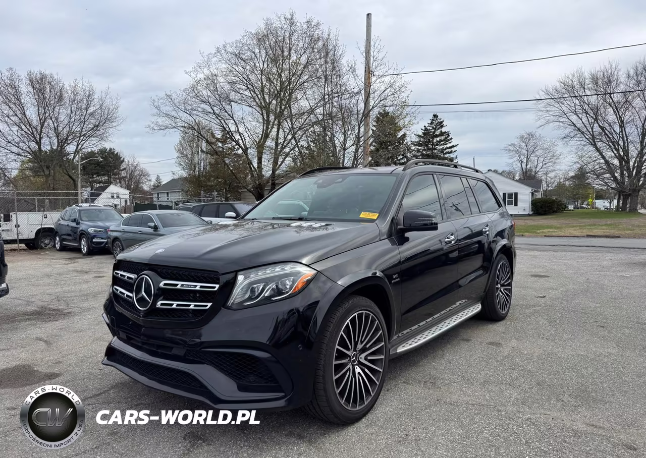 2017 Mercedes-Benz Gls 63 Amg 4Matic VIN:4JGDF7FE1HA888092 - 2