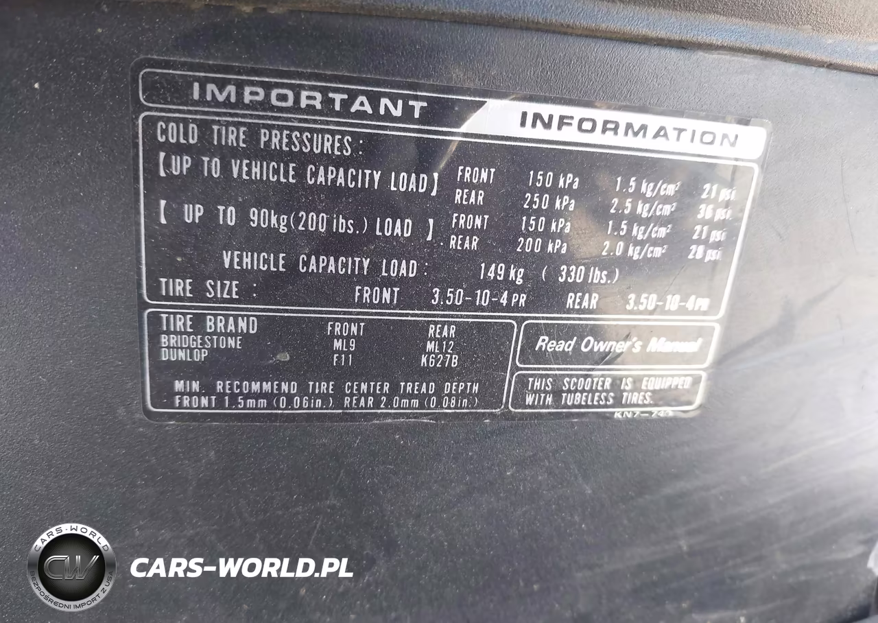 1986 Honda Ch150 VIN:JH2KF0127GK114574 - 10