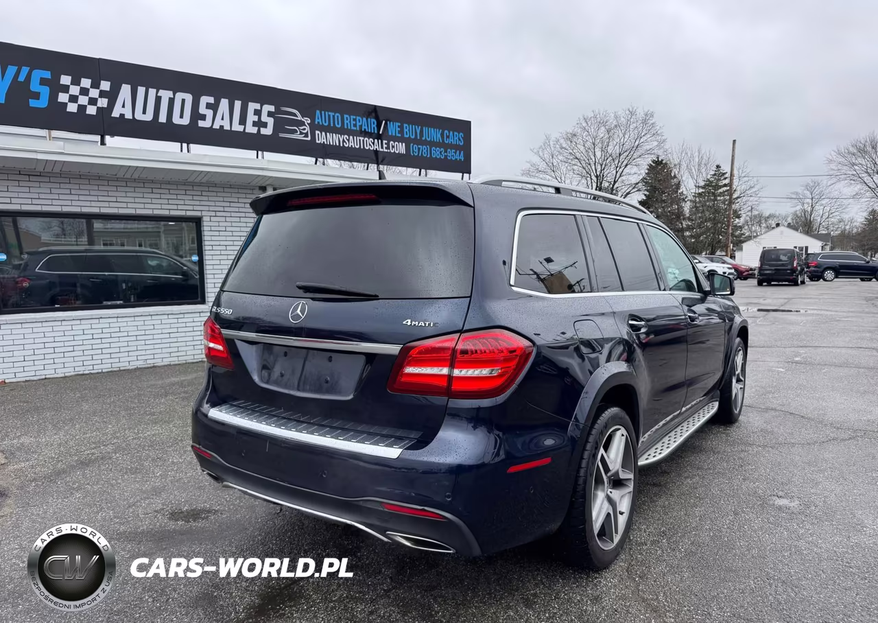 2018 Mercedes-Benz Gls 550 4Matic VIN:4JGDF7DE1JB117151 - 4