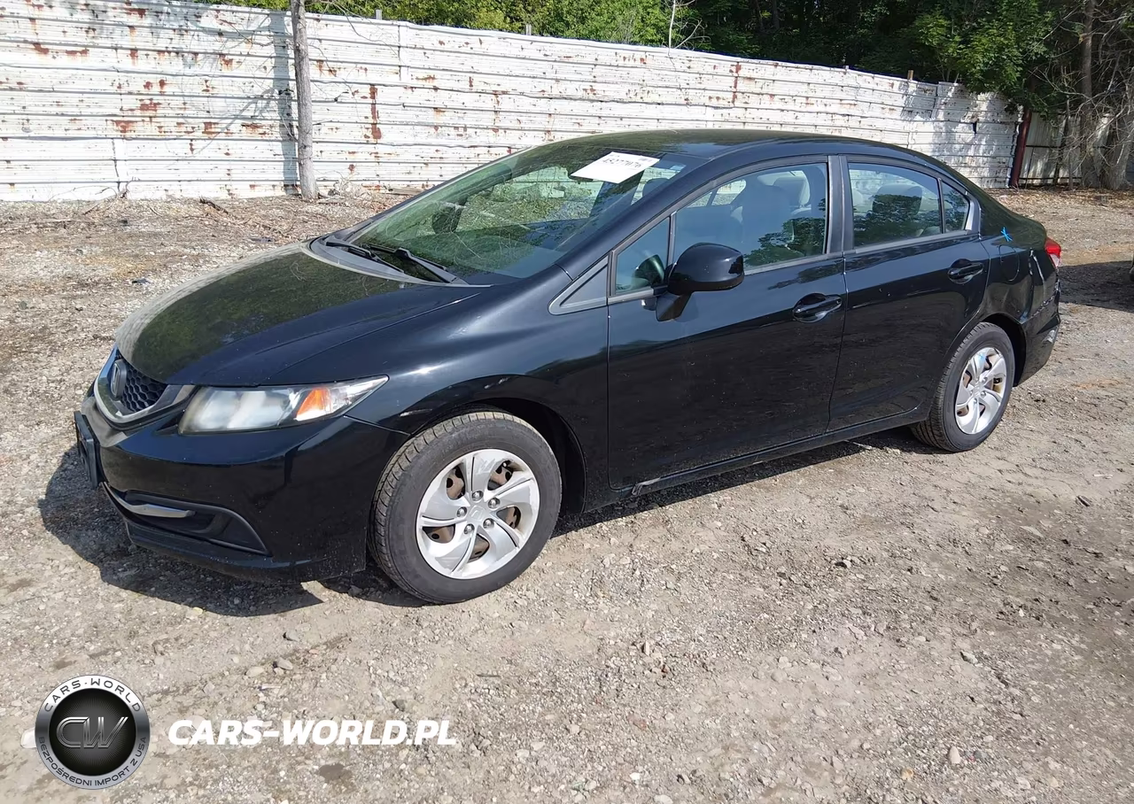 2013 Honda Civic Lx VIN:2HGFB2F56DH584605 - 2