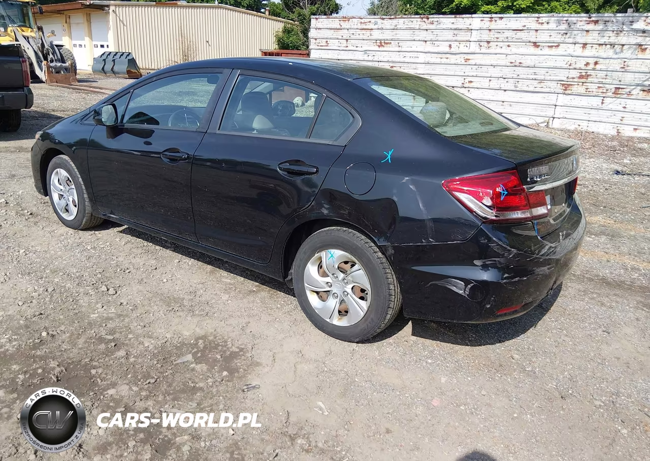 2013 Honda Civic Lx VIN:2HGFB2F56DH584605 - 3