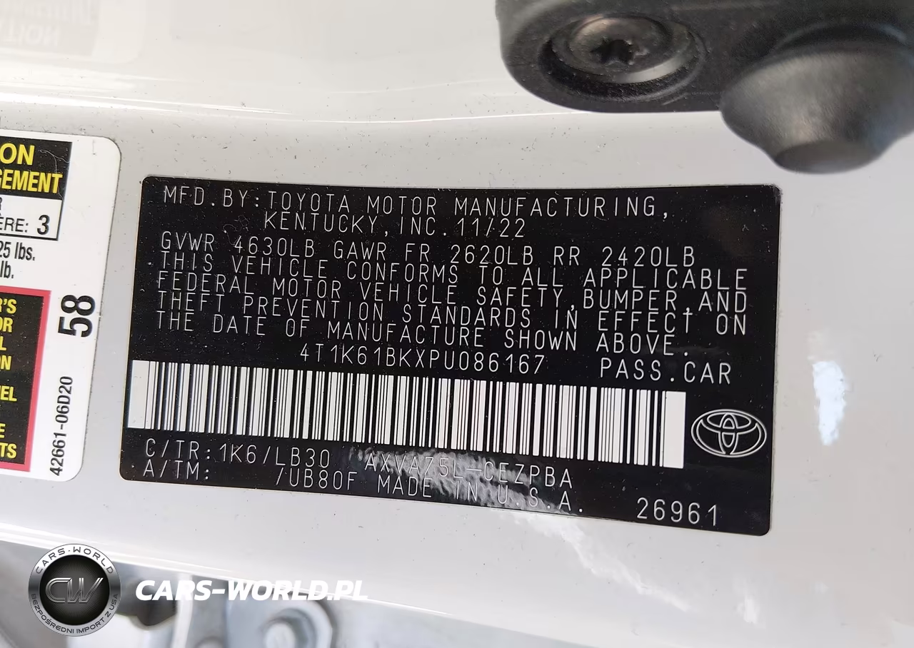 2023 Toyota Camry Xse Awd VIN:4T1K61BKXPU086167 - 9