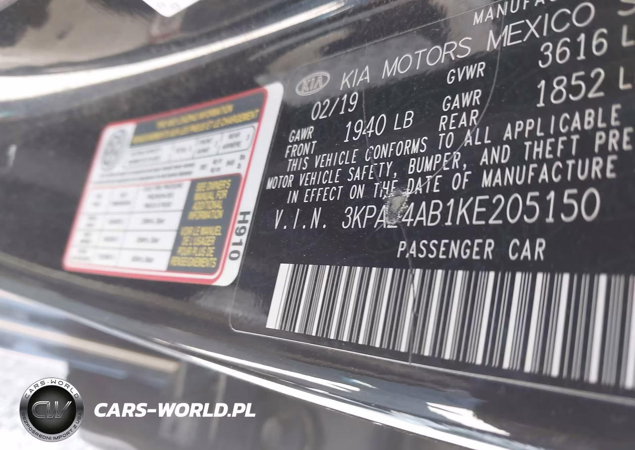 2019 Kia Rio S VIN:3KPA24AB1KE205150 - 9