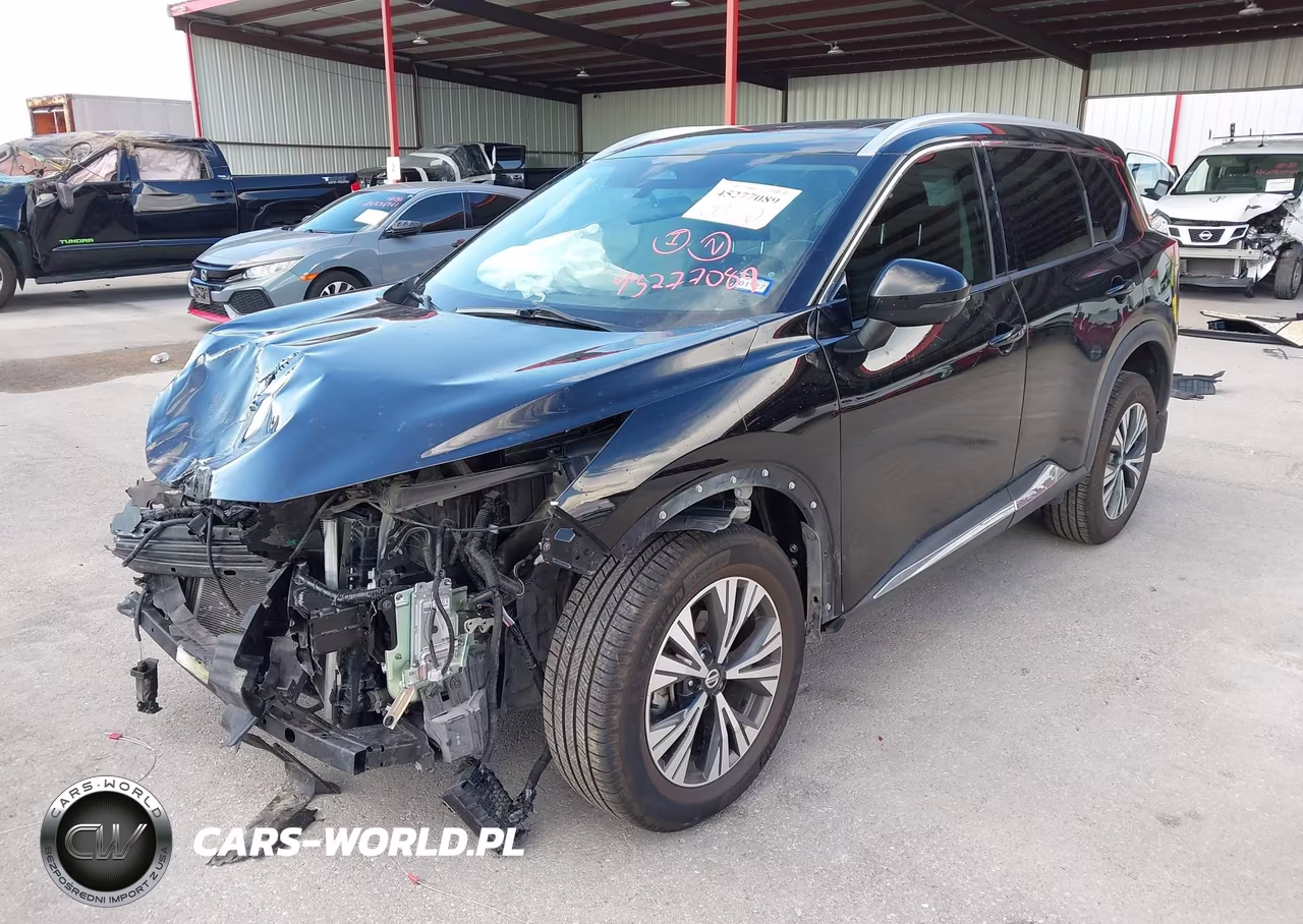 2021 Nissan Rogue Sv Fwd VIN:5N1AT3BA7MC821339 - 2