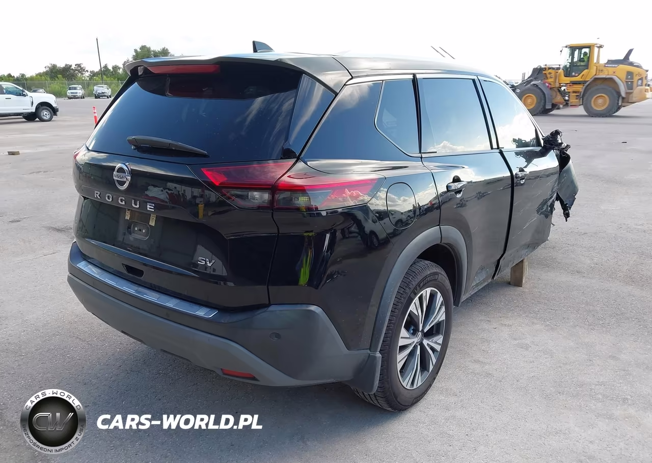 2021 Nissan Rogue Sv Fwd VIN:5N1AT3BA7MC821339 - 4