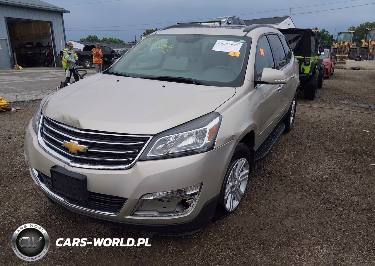 2014 Chevrolet Traverse 2Lt VIN:1GNKRHKD7EJ340039 - 2