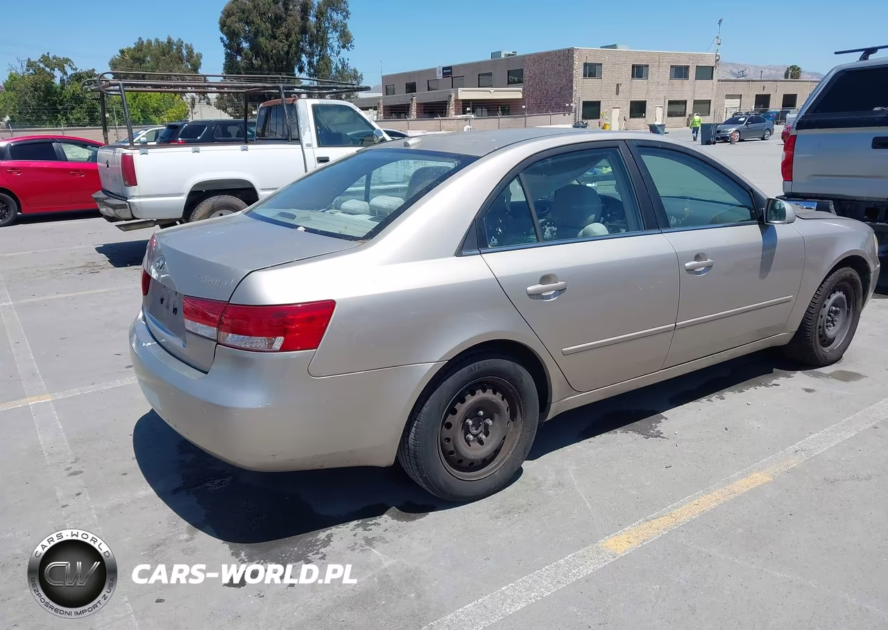 2008 Hyundai Sonata Gls VIN:5NPET46C98H344317 - 4