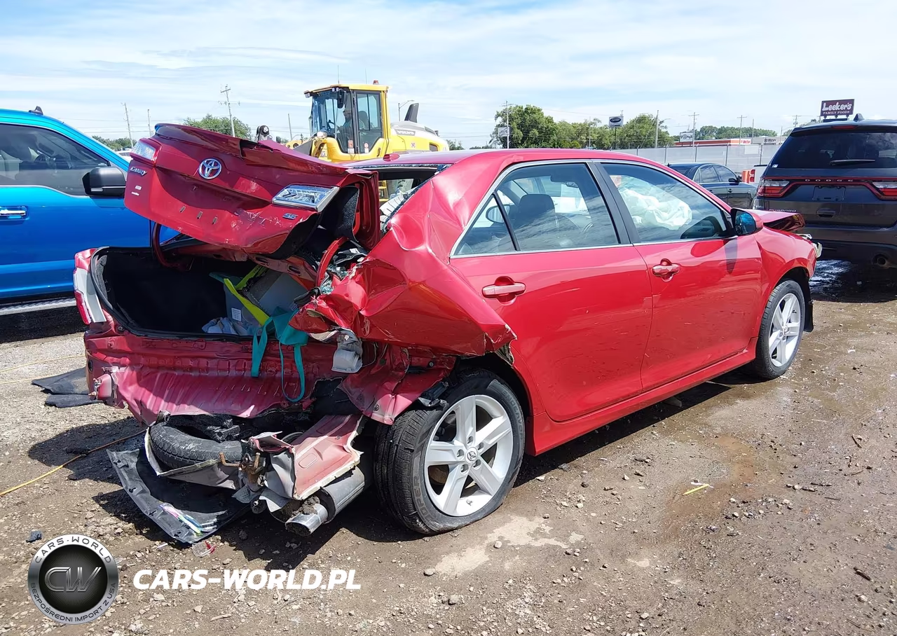 2012 Toyota Camry Se VIN:4T1BF1FK4CU528770 - 4
