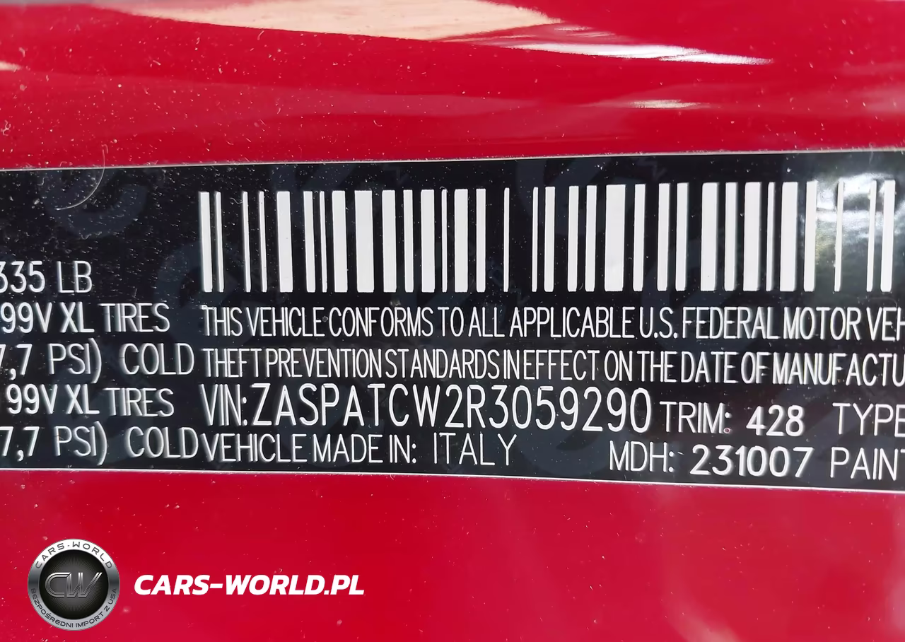 2024 Alfa Romeo Tonale Ti Eawd VIN:ZASPATCW2R3059290 - 9